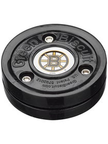 Green Biscuit Puck Boston Bruins (Black) 