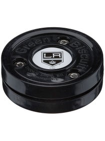 Green Biscuit Puck Los Angeles Kings (Black) 