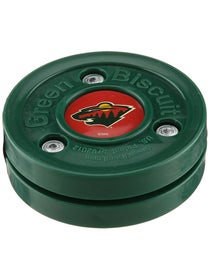 Green Biscuit Puck Minnesota Wild 