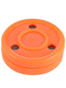 Green Biscuit Snipe Training Hockey Puck