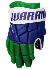 Warrior QR6 NHL Team Stock Hockey Gloves - Carolina