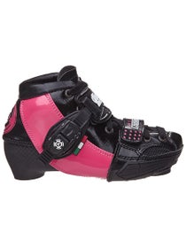 Luigino Kids Adjustable Boots Black/Pink Y13.0-2.0