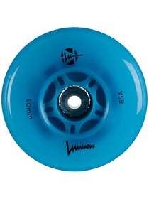 Luminous LED Light Up 76mm Inline Wheels 4pk