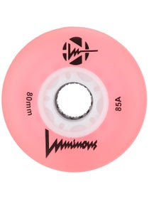 Luminous LED Light Up 76mm Inline Wheels 4pk