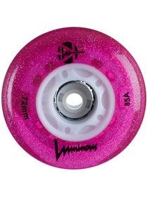 Luminous LED Light Up 76mm Inline Wheels 4pk