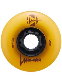 Luminous LED Light Up 76mm Inline Wheels 4pk