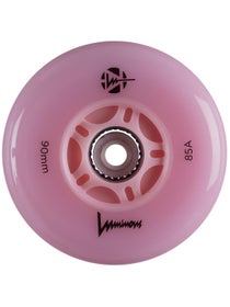 Luminous LED Light Up 80mm Inline Wheels 4pk