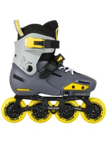 Rollerblade Apex Adjustable Skates - Charcoal/Yellow