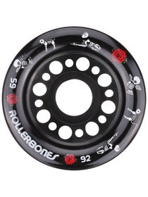 RollerBones Pet Day of the Dead Wheels Black 4pk