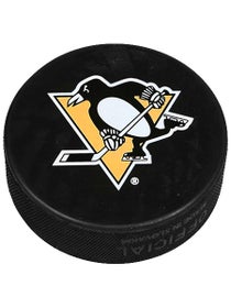 NHL Classic Logo Ice Puck Pittsburgh Penguins