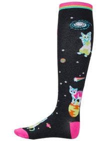 Sock It to Me Space Cats Stretch-It Knee High Socks