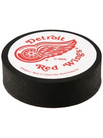 NHL Team Logo Foam Puck Detroit Red Wings