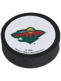 NHL Team Logo Foam Puck Minnesota Wild