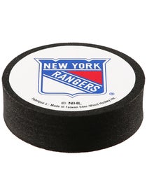 NHL Team Logo Foam Puck NY Rangers