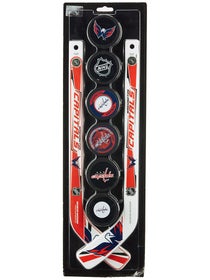 NHL Team Mini Sticks 6pk Washington Capitals