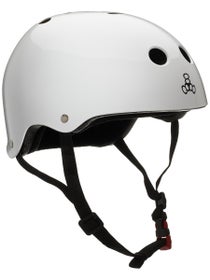 Triple 8 Certified Sweatsaver White Gloss SM/MD