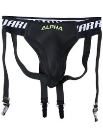 Warrior Alpha X Supporter Hockey Jock w/Garter Straps