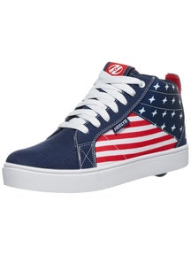 Heelys Racer Mid Shoes- Navy/Red/White