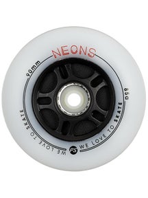 Powerslide Neons LED Wheels 80-90mm - 4pk