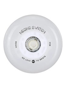 Powerslide Neons Switch 7-Color LED Wheel 72-80mm - 4pk