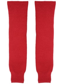 CCM S100P Solid Knit Hockey Socks - Red