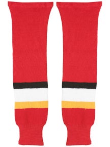 CCM S100P NHL Knit Hockey Socks - Calgary Flames