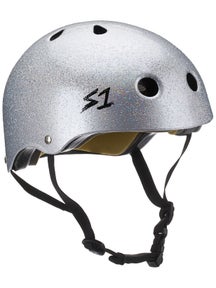 S1 Lifer Helmet Silver Gloss Glitter LG 