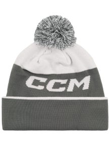 CCM Pom Knit Polar Fleece Beanie - Senior
