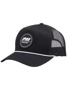 IW Hockey Puck Rope Mesh Back Adjustable Hat