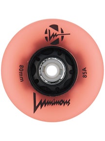 Luminous LED Light Up 72mm Inline Wheels 4pk