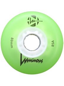 Luminous LED Light Up 76mm Inline Wheels 4pk