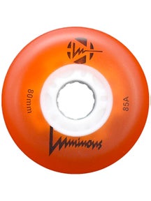 Luminous LED Light Up 76mm Inline Wheels 4pk