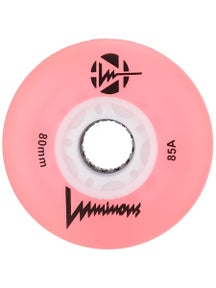 Luminous LED Light Up 76mm Inline Wheels 4pk