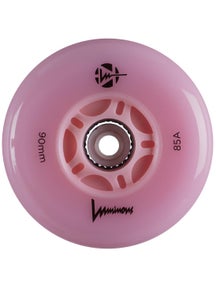 Luminous LED Light Up 80mm Inline Wheels 4pk