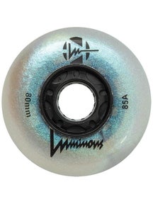 Luminous LED Light Up 90mm Inline Wheels 4pk