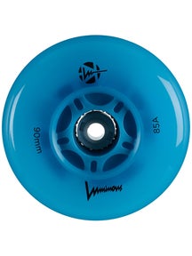 Luminous LED Light Up 90mm Inline Wheels 4pk