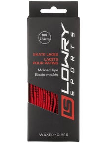 Lowry Standard Grade Hockey Molded Tip Skate Laces Wax