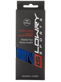 Lowry Standard Grade Hockey Molded Tip Skate Laces Wax