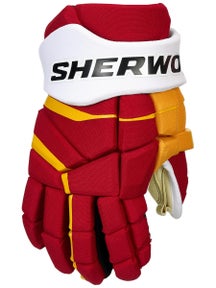 Sherwood Rekker NHL Team Stock Hockey Gloves- Calgary