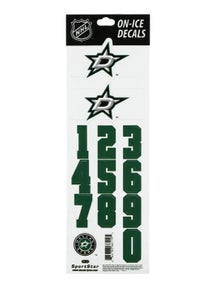 NHL Decal set  Dallas Stars White Helmet 