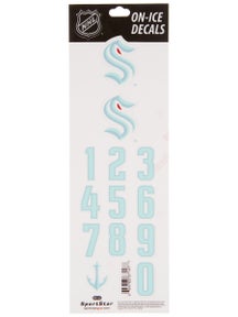 NHL Decal set  Seattle Kraken Navy Helmet 