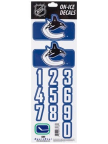 NHL Decal set  Vancouver Canucks Blue Helmet 