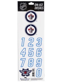 NHL Decal set  Winnipeg Jets Navy Helmet 