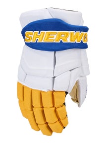 Sherwood Code NHL Team Stock Hockey Gloves - Buffalo