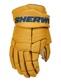 Sherwood Code NHL Team Stock Hockey Gloves - Edmonton