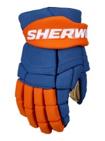 Sherwood Code NHL Team Stock Hockey Gloves - NYI