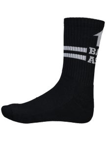 Sock It to Me Badass (Black) Ribbed Crew
