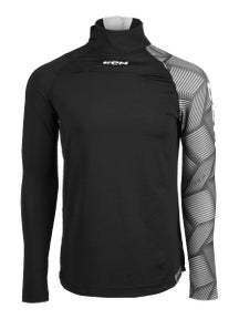 CCM Cut Resistant A3 Neck Guard L/S Hockey Shirt