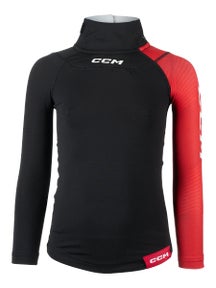 CCM Cut Resistant A3 Neck Guard L/S Hockey Shirt - YTH