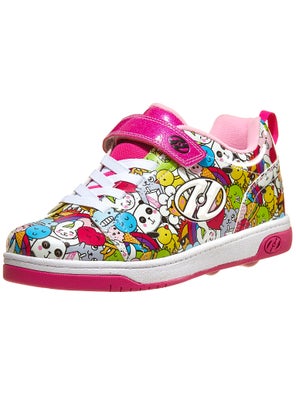 Een hekel hebben aan herinneringen Richtlijnen Heelys Dual Up X2 Shoes (HE101449K) - White/Pink/Multi - Inline Warehouse